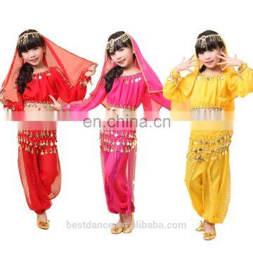 BestDance children belly dance costume harem pants, kids belly dancing harem pants, high quality bellydance pants OEM