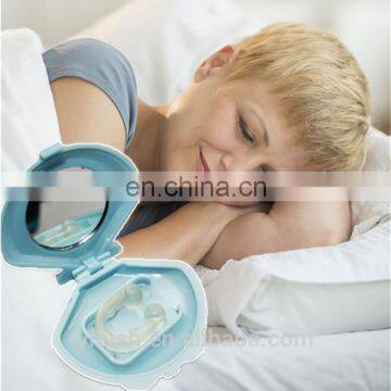 Health Sleep Anti-Snoring Silicon Free Nose Clip Snore Stopper Device#ZHBJ-005