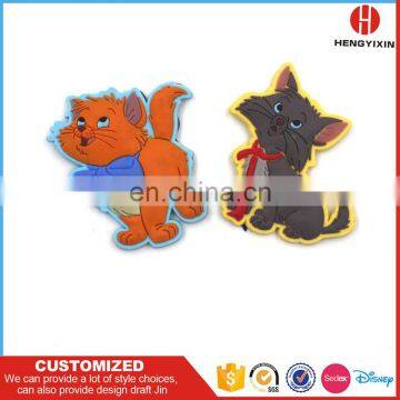 Promotional logo soft 3d pvc rubber fridge magnet