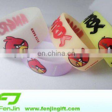Animal Print Glow Silicone Bracelet