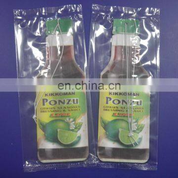 the bottle shape and lemon fragrance paper car air freshner card