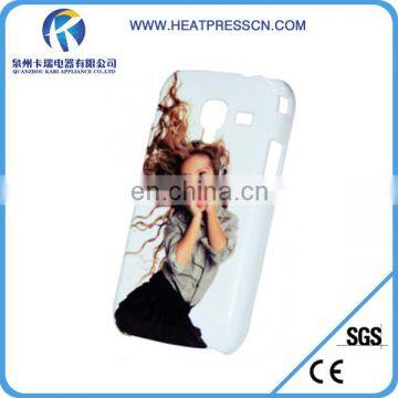 Plastic 3D sublimation mobile phone Case for samsung ACE2