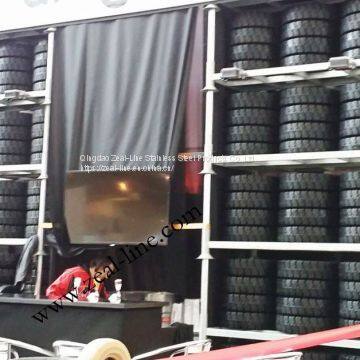 Folding Storage Warehouse Tire Racks photo-2