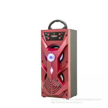 2018 Trending Led Light High Quality Outdoor Blue tooth speaker with Karaoke function and Remote control