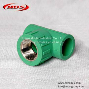 Chinese Factory Plastic Water Pipe Connectors Green Din Standard Ppr Pipe Fittings photo-3