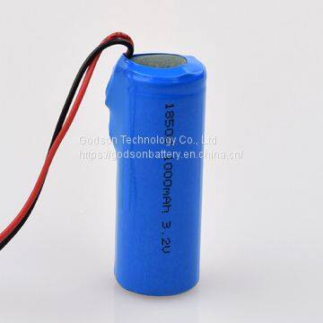 LiFePO4 IFR18500 1000mAh 3.2V