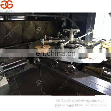 High Efficiency Full Automatic Snow Rolled Sugar Waffle Cone Production Line Rolled Baking Rolling Ice Cream Cone Making Machine photo-5