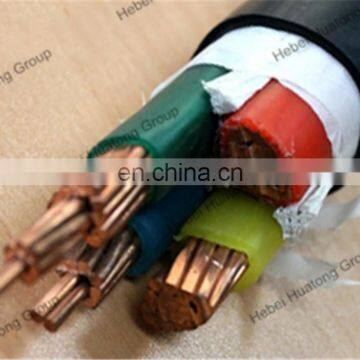 factory price PVC insulated electric cable three phase for sale