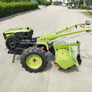 Hand Small Tractors Agriculture Hand Tractor Harrow Field & Ditching