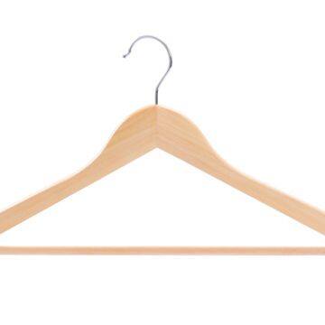 Angie Hot selling wooden clothes hanger