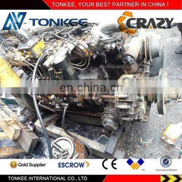 Original used S6D105-1 complete engine assy, S6D105-1 engine assy for excavator spare parts