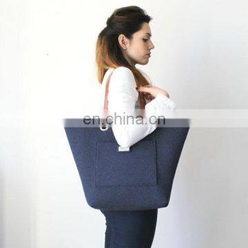 Felt Tote Handle Bag for Women photo-5