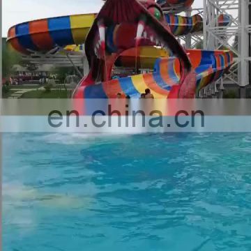 Rotated water slide for adult+commercial large water slide