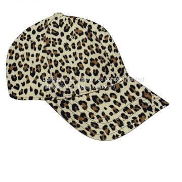 6P Leopard Pattern Cap