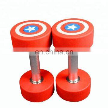 Wholesale Price Gym Equipment Power Training PU Dumbbell photo-6