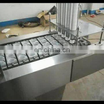 Shanghai automatic ice cream cup filling and sealing machine automat ice cream cup fill and seal machin