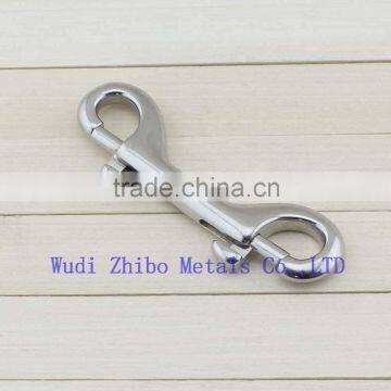 2015 Alibaba best sale SS 316L double end quick release snap hook for handbags