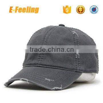 Custom Heavy Stitching Low Profile Adjustable Baseball Cap