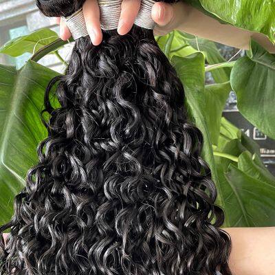 KHH Heap 100% Human Hair Extension,Unprocessed Indian Hair Bundle,Remy Natural Virgin Indian Hair photo-3