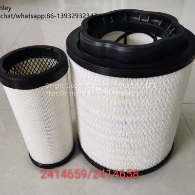 Auto heavy truck engine parts for scania 2414656 2414659 2414658 NAF5072 air filter