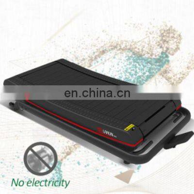 new fitness woodyway air runner curved treadmill for home use running machine self power manual  foldable treadmill