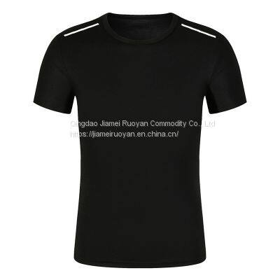 High Quality Golf Plain Quick-Drying Outdoor Leisure Men Round Neck T Shirt With Customized Logo photo-2