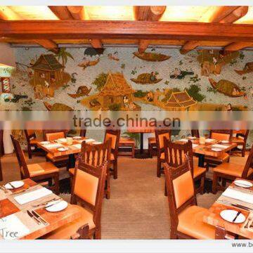 Thai Textile Pattern Wallpaper