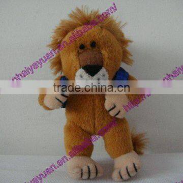 12cm plush lion stuffed toy/plush lion