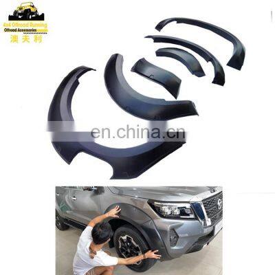 Wide Wheel Arches Kit car Wheel fender flares for NEW NAVARA NP300 D23 2021 body parts