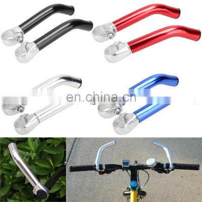 A Pair Durable Practical Mountain Bike Aluminum Alloy Handlebar Bicycle Handlebar Grips Grip Handle Bar Grips Bicycle Bike Parts