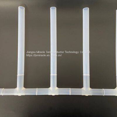 Customized Connection Tube PFA Fitting PFA Transparent Weld tubing