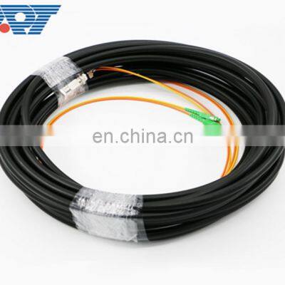 Waterproof Outdoor FTTH 4 6 Core Fiber Optic Cable Single Mode Pigtail Patch Cord