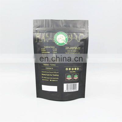 China Supplies Aluminium Foil Cafe Bag / Custom Printed 500g 1kg Coffee Packaging With Valve In Guangzhou