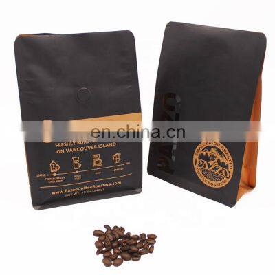 Customizable Design Storage Reusable Printed Packaging Ziplock Zipper Slider 100G Coffee Bag