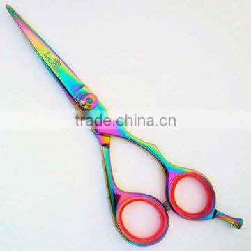 Classic Hair Scissors Multi Titanium Coated 5.5"