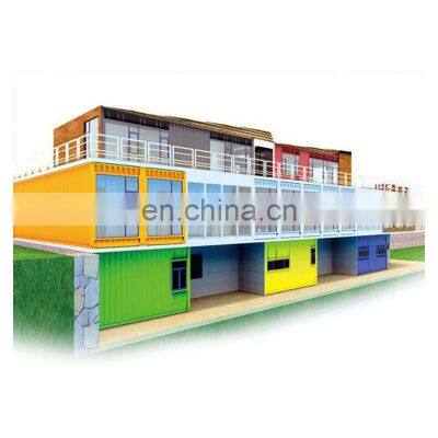 Light Colour Cladding Portable Frame Prefab Metal House