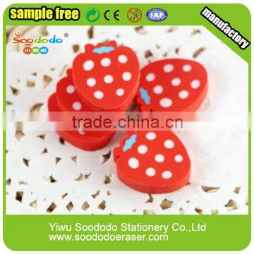 Strawberry Creative Extruded Stationery Eraser Gift photo-2