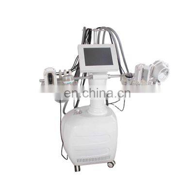 Multifunctional 7 in 1 40K cavitation vacuum roller massage slimming V10 machine with RF LED therapy system