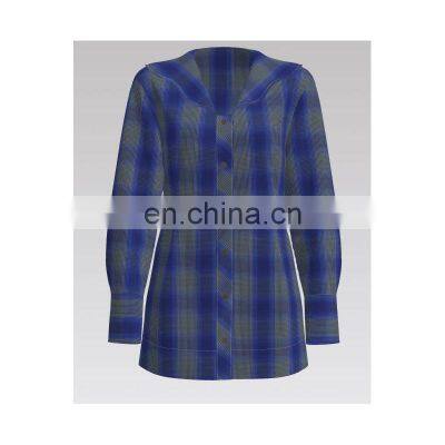 Best Sale FASHION Checked Yarn-dyed Poplin 100% Cotton for Shirt photo-4