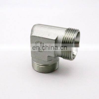 stainless steel reducing reusable swaged hose hydraulics elbow pipe fittings