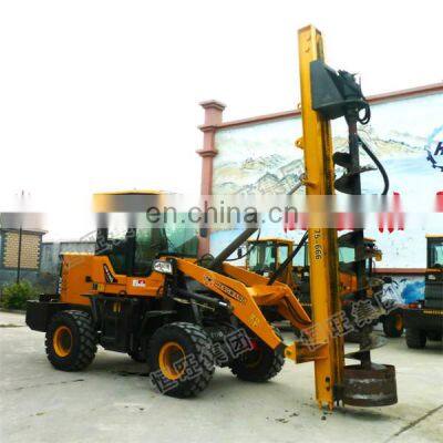 Backhoe Loader Auger Hydraulic Earth Auger Attachment photo-5