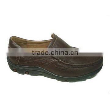 soft outsole rubber shoes genuine leather upper