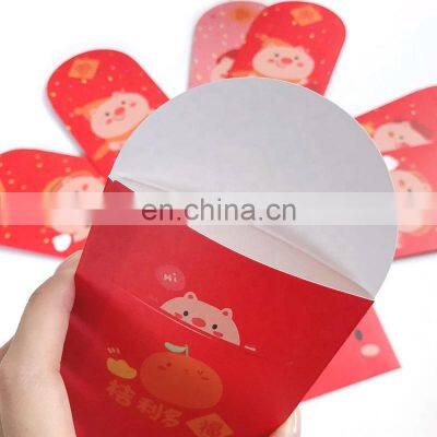 ZF250D Automatic Mini Small Pocket Chinese Lucky Red Packet Money Bill Envelope Making Machine With Bottom Flap Fold Inside photo-5