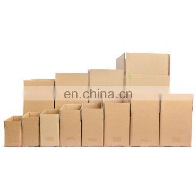 OEM Supplier Wholesale Customized Logo Printed Shipping Carton Postal Packing Corrugated Packaging Empty 5-ply Hard Carton Box