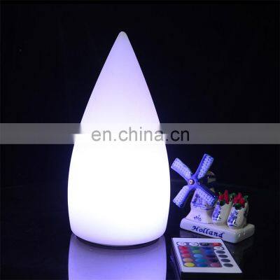 smart modern table lamp 16 color changing battery led lamp rechargeable outdoor table lights