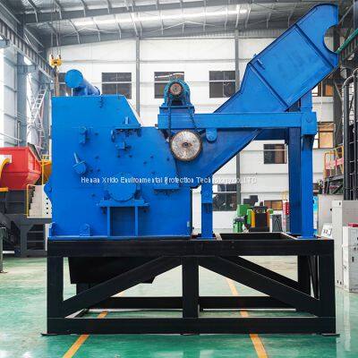 Hot Selling Waste Scrap Metal Aluminum Recycling Machine Bicycle And Waste Can Metal Hammer Mill Crusher photo-5