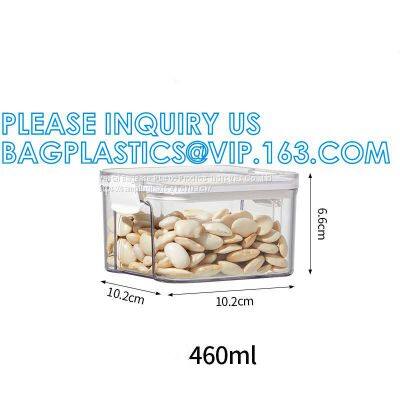 Hot Sales Food Container Plastic Kitchen Refrigerator Storage Box for Coffee Tea Spices Salt Sugar and Other Fine Foods photo-5