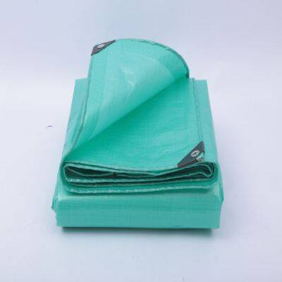 Heavy-Duty Finished Silver Blue PE Tarpaulin, Finished Tarpolin Truck Cover, PE Tarp photo-2