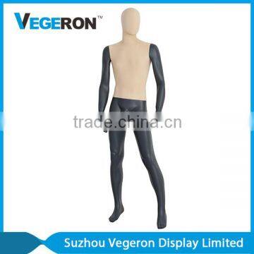 high quality abstract fiberglass male mannequin