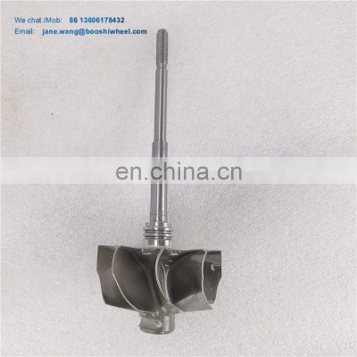 Free Shipping G30 turbine wheel shaft Standard Rotation 9 blade K418 material for super core